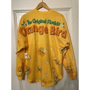 2022 Disney Parks Epcot Flower & Garden Festival Orange Bird Spirit Jersey S